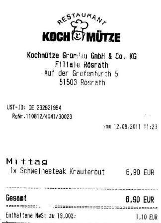 rsvt Hffner Kochmtze Restaurant